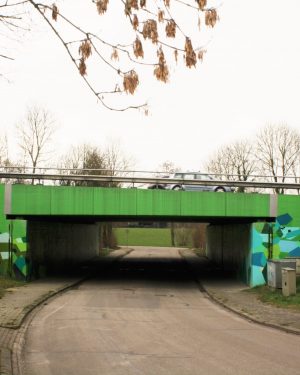 bkr6-a01 Bremersweg - Viaduct - Fifty shades of green-James Jetlag(NL)